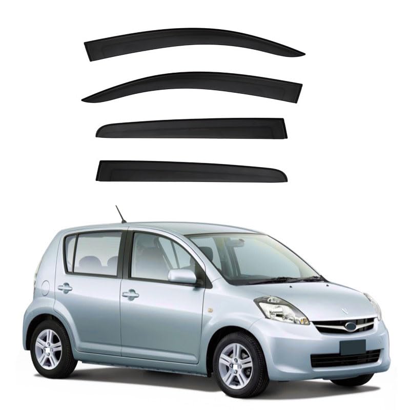 Deflectores de aire Subaru Justy anticongelante y parasol de ventanas laterales
