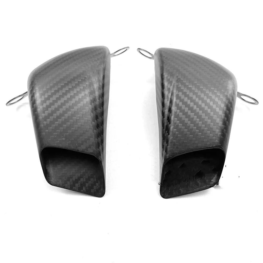 Refrigeración de pinza de freno Pinza delantera de motocicleta de 100 mm y 108 mm, cubierta de radiador, conductos de aire, montaje de refrigeración de frenos, piezas modificadas(Plain Gloss 108MM)