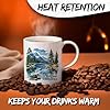 Lake Tahoe California Ceramic Coffee Mug 11oz The Lake - Tea Coffee Mug with Comfortable Grip - Unique Travel Gift Cup for Office or Home - Vibrant Long-Lasting Print ID44991 #2