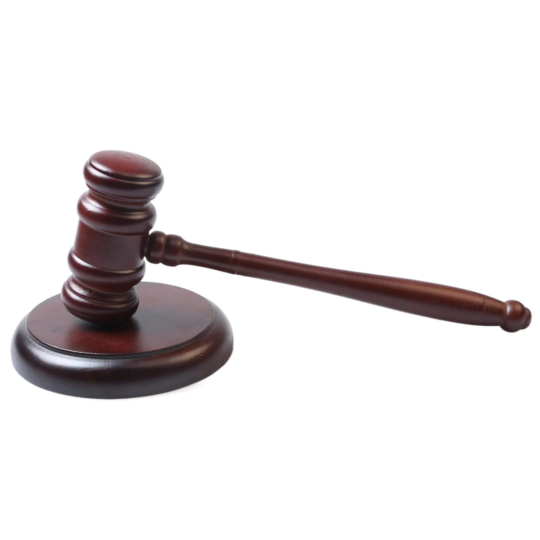 Gavel and Block Set, 9.8" Mini Wooden Handcrafted Vintage Judge Gavels, Mini Gavel with Sound for Judge, Lawyer, Meeting, Auction Sale, and Gifts and Block Set for Meetings