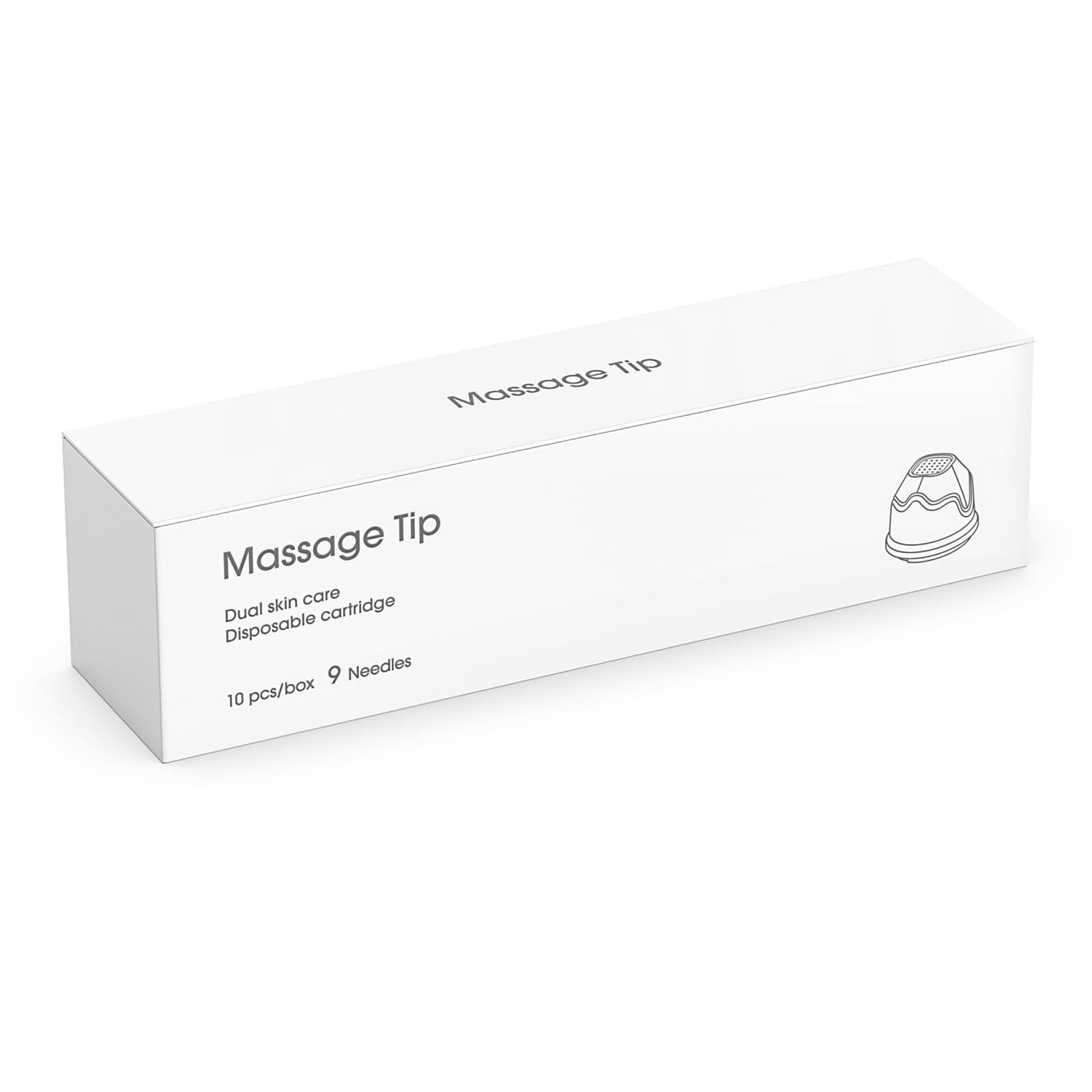 10 Stück Q1S/Q2 Cartridges 9 Pins für die Behandlung von kleinen, lokalen Hautproblemen wie Aknenarben - Authentische Ersatzkartuschen fit Q1S/Q2 (10 Stück, 9 Pins)