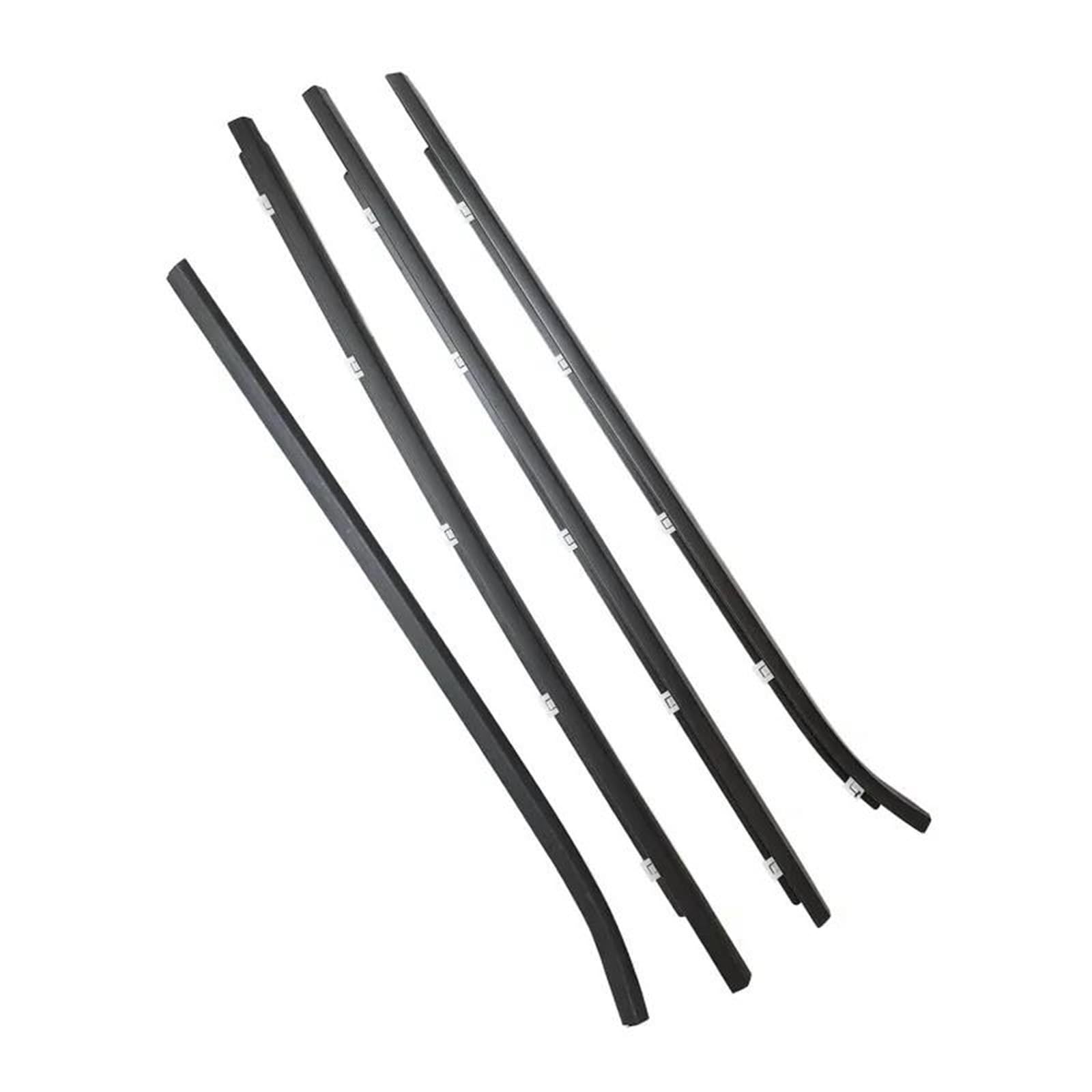 Striscia Tenuta Portiera 4 Pezzi Modanatura Finestrino In Vetro Auto Per Hyundai I30 2008-2011 Guarnizioni