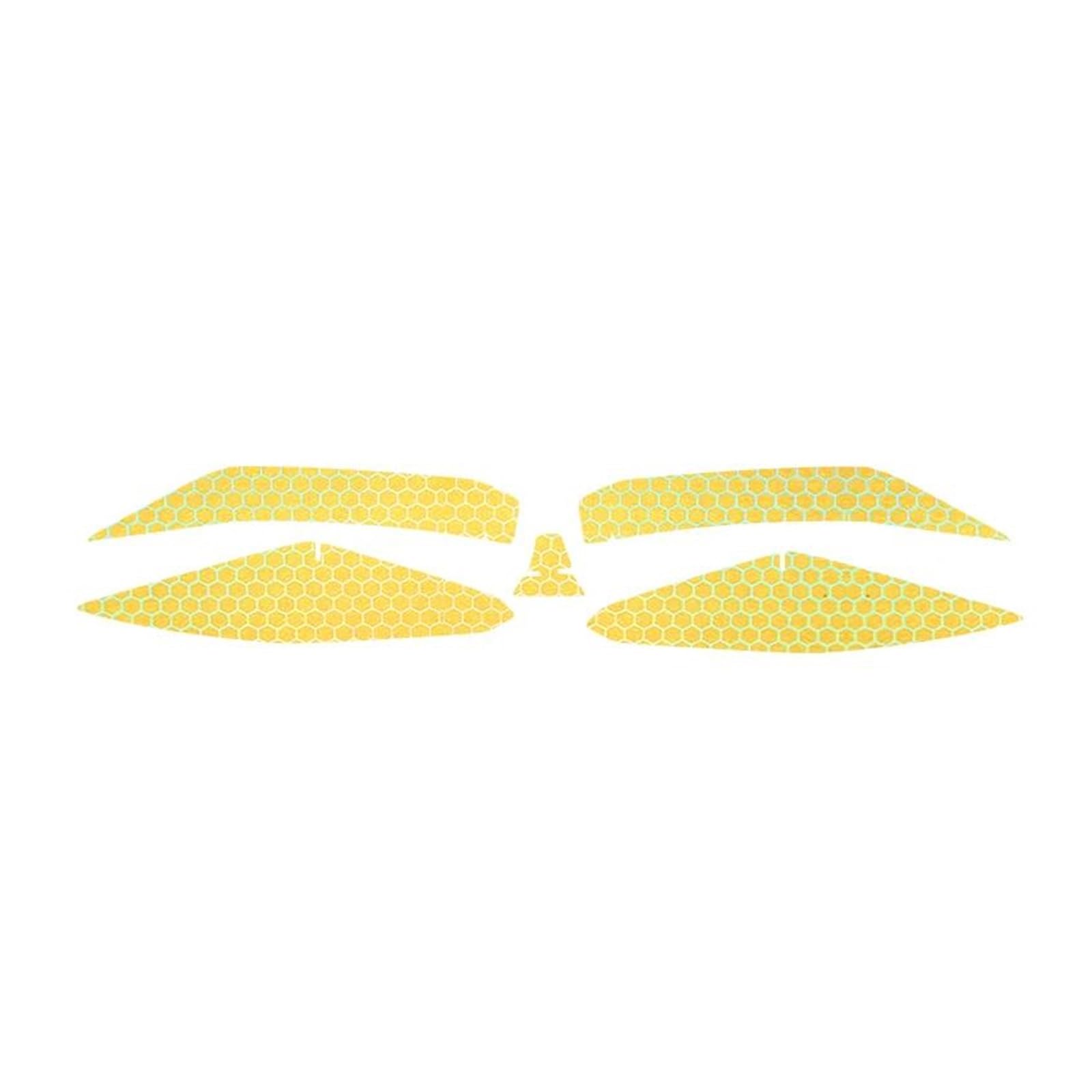 Decoration for Yamaha NMAX155 NMAX 155 2020 2021 2022 Transparent Headlight Protective Film Tail Light Sticker Modified Decals(Rear Light,Design B)