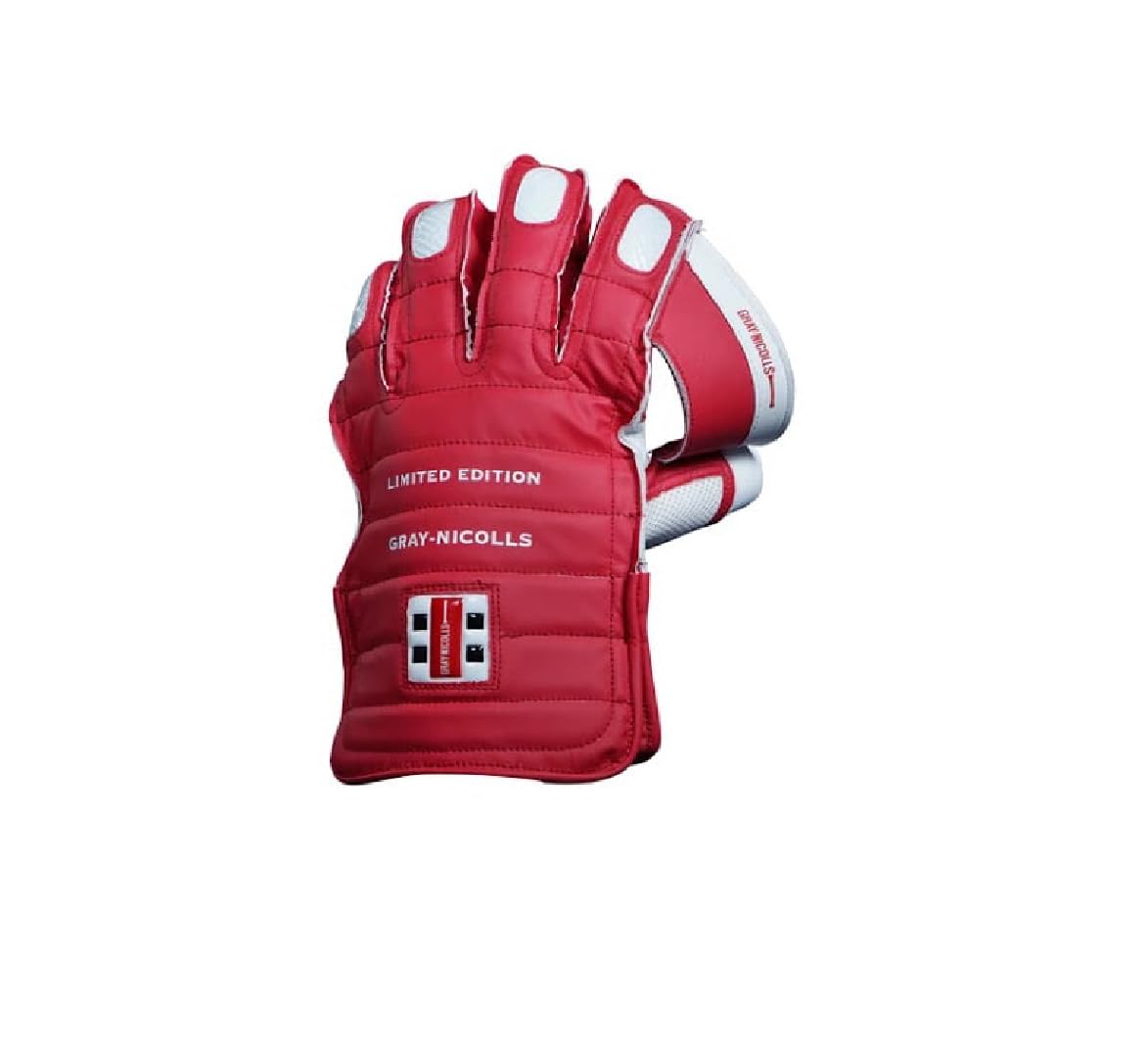 Gray Nicolls Limited Edition Wicket Keeping Gloves Adult Size (Red) (B0CKNFB5HH) Amazon Price History, Amazon Price Tracker