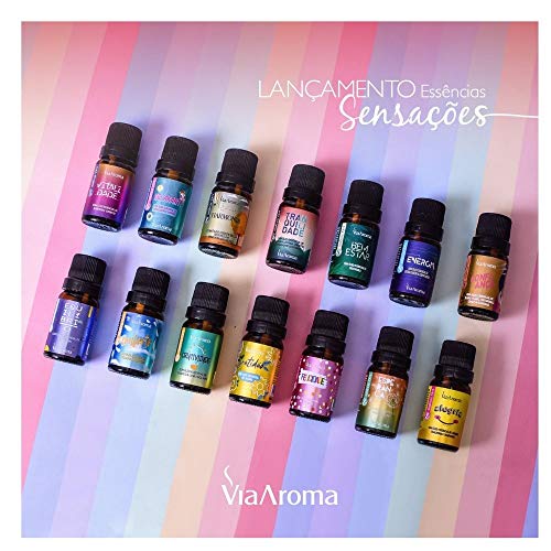 Via Aroma Essência Sensações 10ml - Relaxante