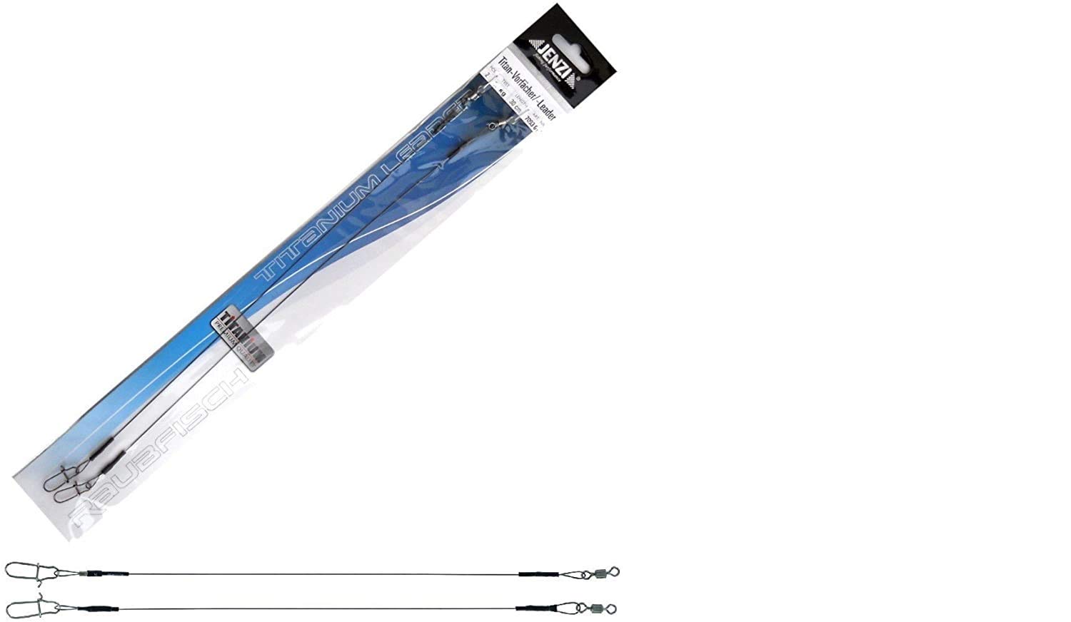 Bas de ligne Spro Freestyle Titan Traces 7X 8kg 20cm 0,30mm - Bas de