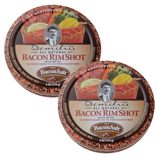 Sal con sabor a tocino Demitri's Pack de 2 - 4 oz miniatura 1