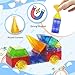 Huaker Magnetic Blocks,66 PCS Translucent Building Toys for Toddlers 3+,Multi Shape Magnet Building Blocks STEM Preschool Montessori Sensory Toys for 3 4 5 6 Year Old Kids Boys Girls