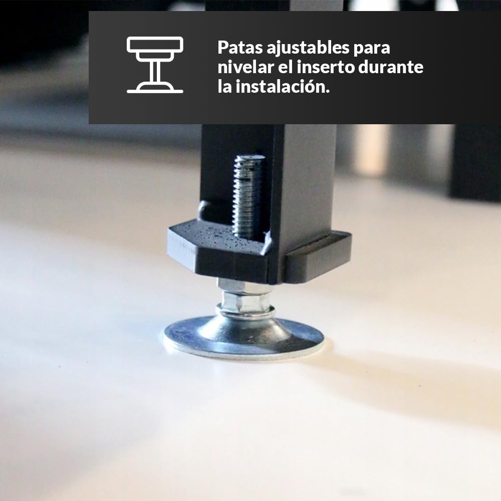 KRATKI Zibi 12 Chimenea de leña con Entrada de Aire Compatible con BImSchV 2 11 kWEficiencia Térmica 80% Acero con Acristalamiento Lateral Interior Thermotec Derecha