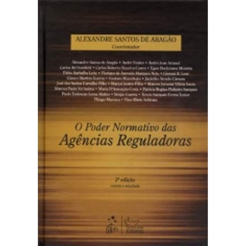 Capa de O poder normativo das agências reguladoras
