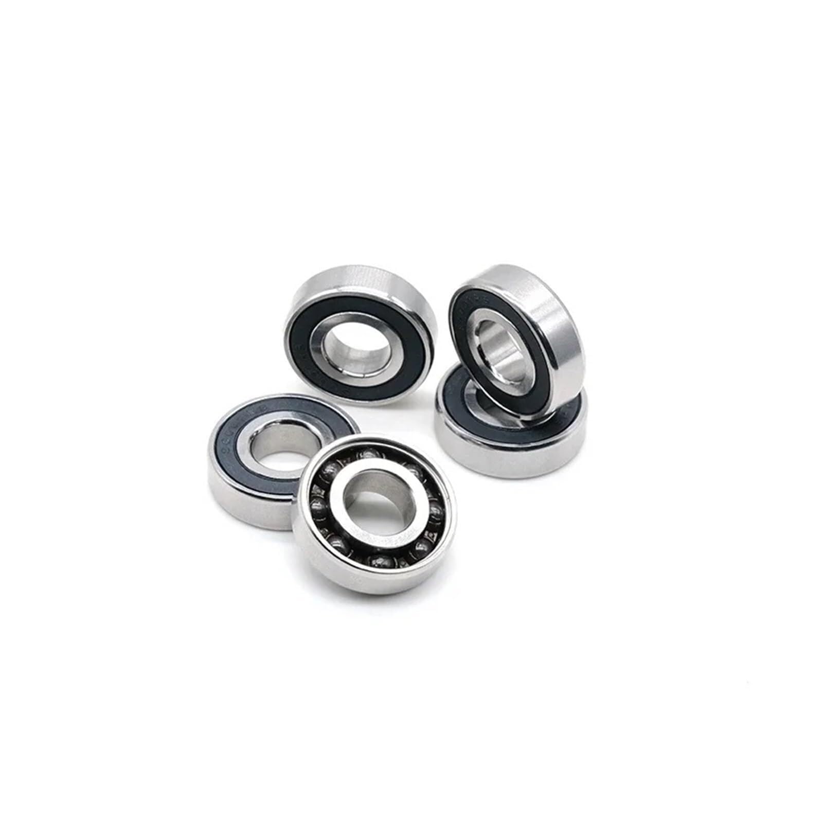 Aspectos, 6006 Rodamiento cerámico híbrido 30x55x13 Mm ABEC-7 (1 PC) Soportes inferiores y repuestos for bicicletas 6006RS Si3N4 Rodamientos de bolas Lucky