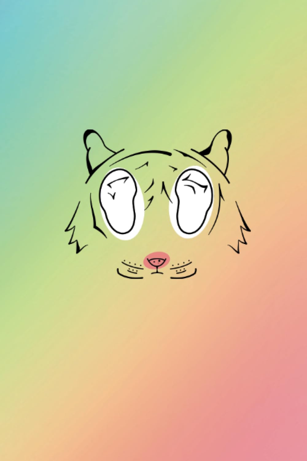 "Roaring Rainbow" Notebook