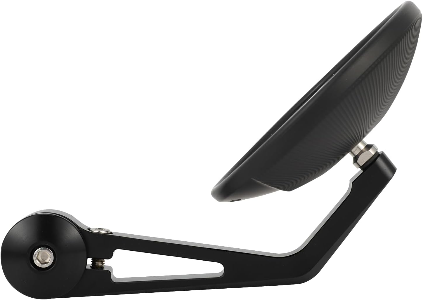 Motorcycle Bar End Side Mirrors CNC Adjustable Round Rear View 22MM 7/8" Handle Bar Mirror Universal for Most Adventure Street Bike Sports Cruiser Scooter and More