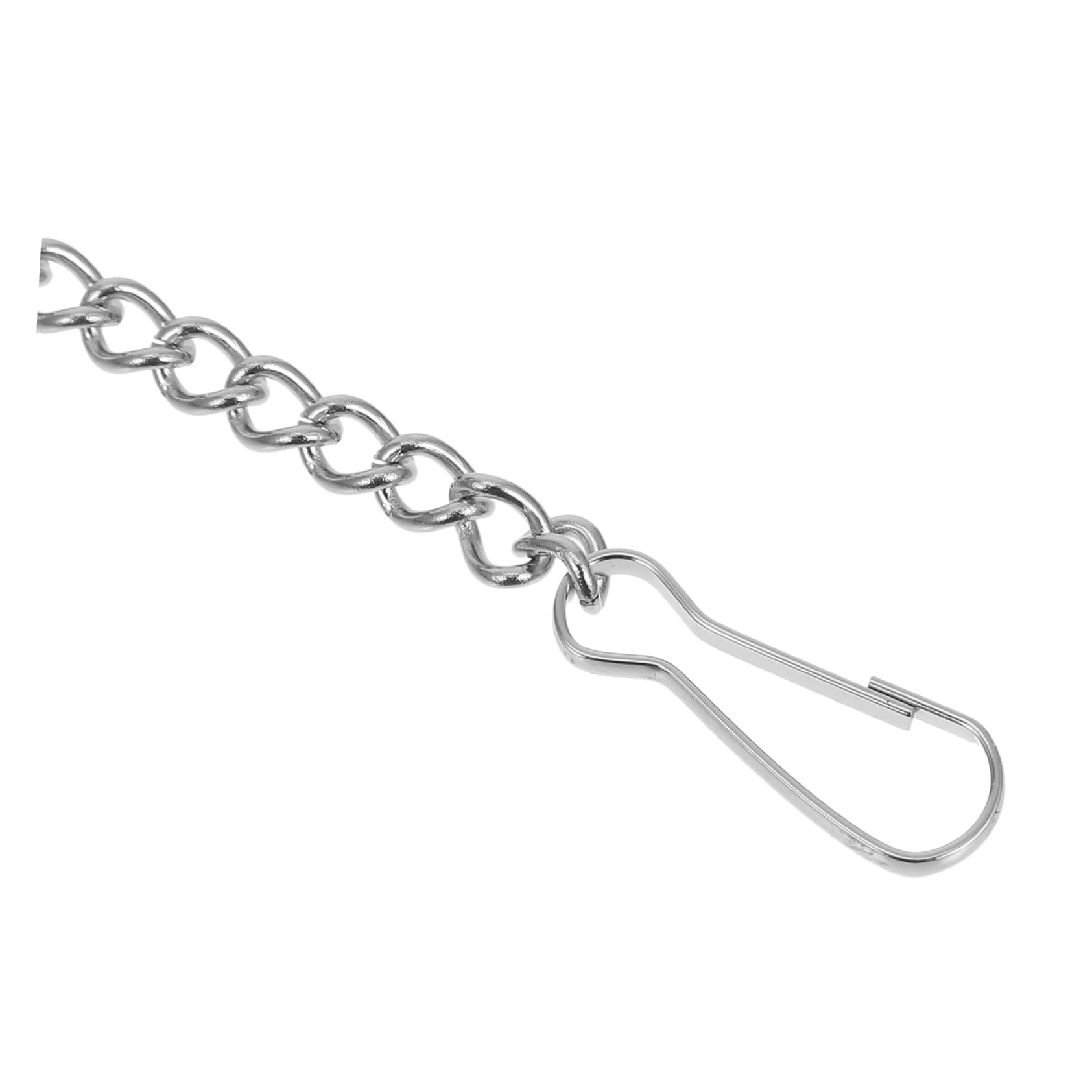 Alipis 4 Sätze Tag-kette Schwer Drinnen Bronze D-ring-bildaufhänger Verzinkt Für Hängeketten Mit Haken Heavy Duty Außenhaken Hängende Ketten Werbetafeln Aufhänger Eisen Silber 6 Stück * 4