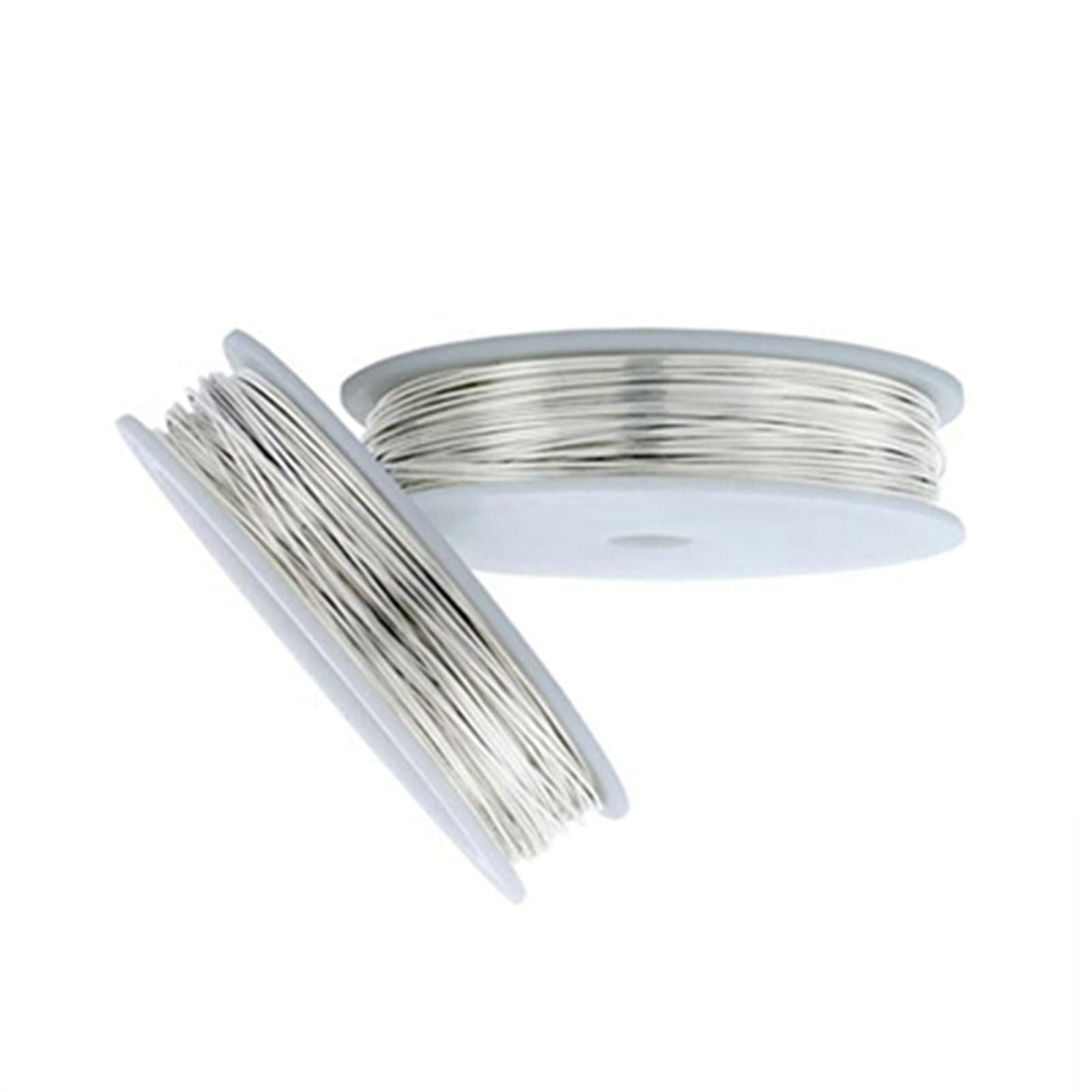 99,99% Czystość Silver AG Drut 0,018/0,04/0,09/0,4 / 2MM Przewodzący Silver Cienki Jedwabny Srebrny przewód elektryczny(0.1mmX5m)