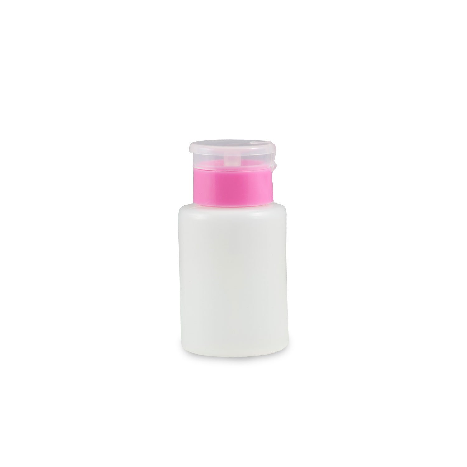 NAILS FACTORY N&BF Flacone per Cosmetici con Dispenser a Pompa Bianco/Rosa Capacità 150 ml