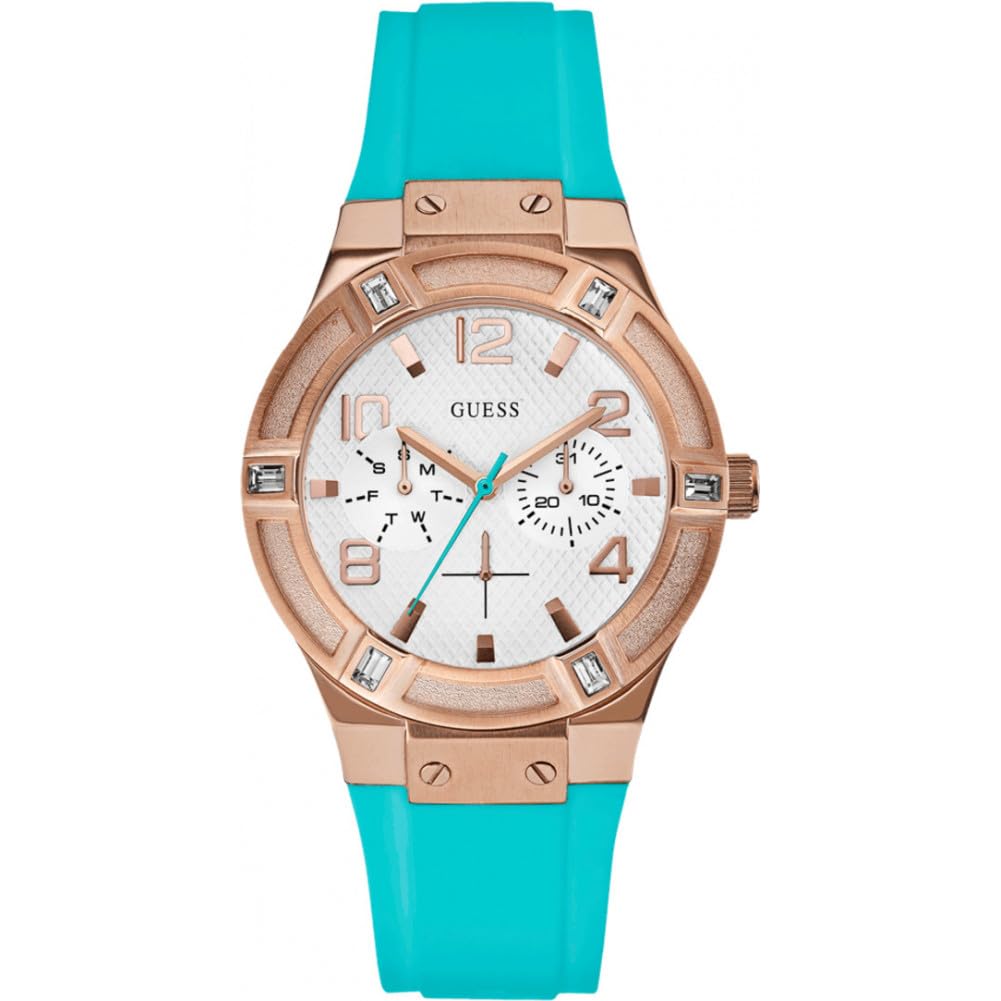Guess Womens Watch W0564L3 (39 mm) - Blue - One Size