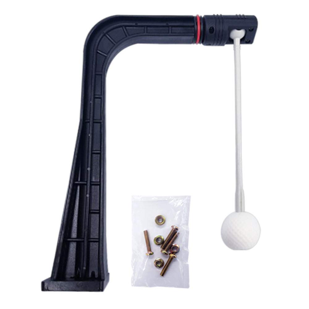 WINNER SPIRIT Real Swing 300 Golf Swing & Hitting Trainer, True Impact, Checking Path After Swing Practice Mat Groover Trainingshilfe, Höhenverstellbar