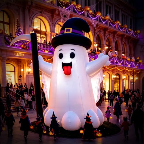 RELIFLOAT 20ft Halloween Inflatable Decorations Ghost Outdoor, Yard Blow Up - image 2