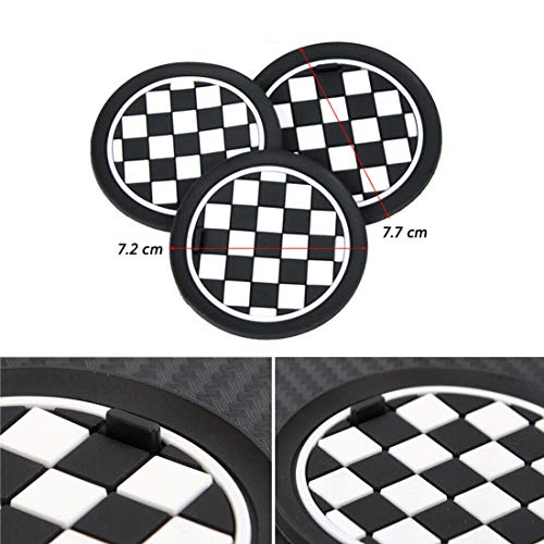 Portavasos para carro silicona compatible BMW Mini 3 pzas miniatura 2