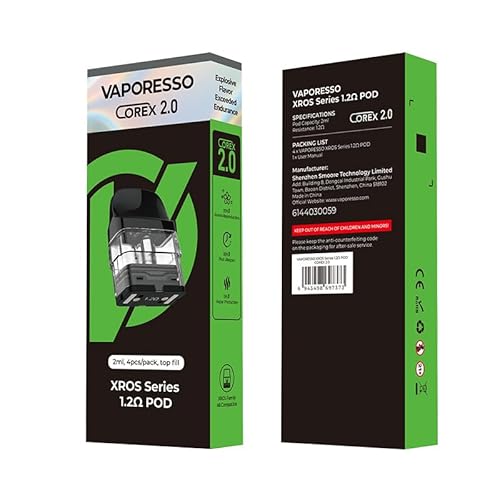 xpb\ Xros Series Corex 2.0 Pod  p |bh J[gbW NX V[Y RbNX2.0 dq^oR Vape xCv XyA \ (1.2ohm Top Filling (2ml))