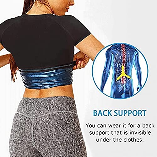 T-shirt de sauna pour une meilleure transpiration et combustion des graisses – Idéal pour l'entraînement et la perte de poids