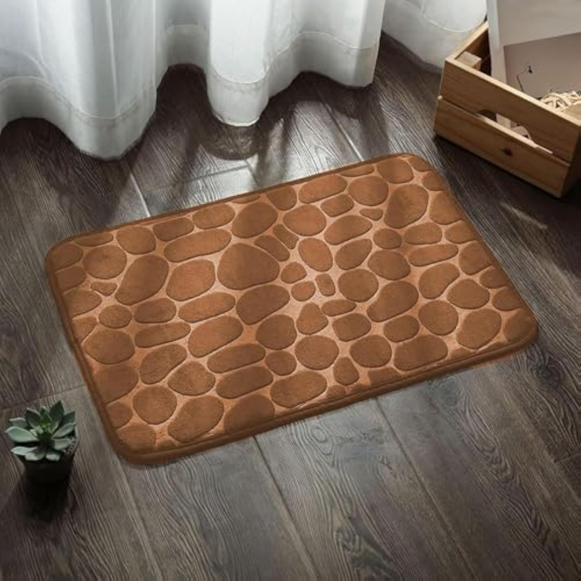 Luxury Memory Foam Bath Mat, Water Absorbent