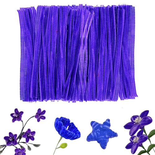 Lakeer Pipe Cleaners 100 Pcs 10 Colors Chenille Stems for DIY Cra...