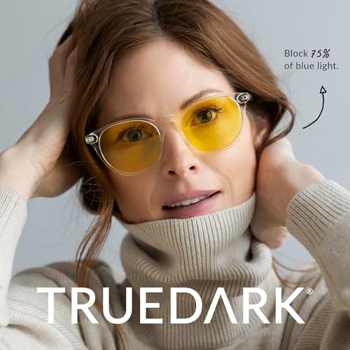 Image of TrueDark by Dave Asprey | Daylights Yellow Lenses Block 75% of Blue Light for Heavy Daytime Screen Use