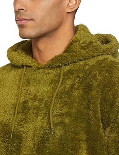 Image of Amazon Brand - INKAST Men's Cotton Rich Heavy Weight Hooded Sweatshirt (Regular Fit)