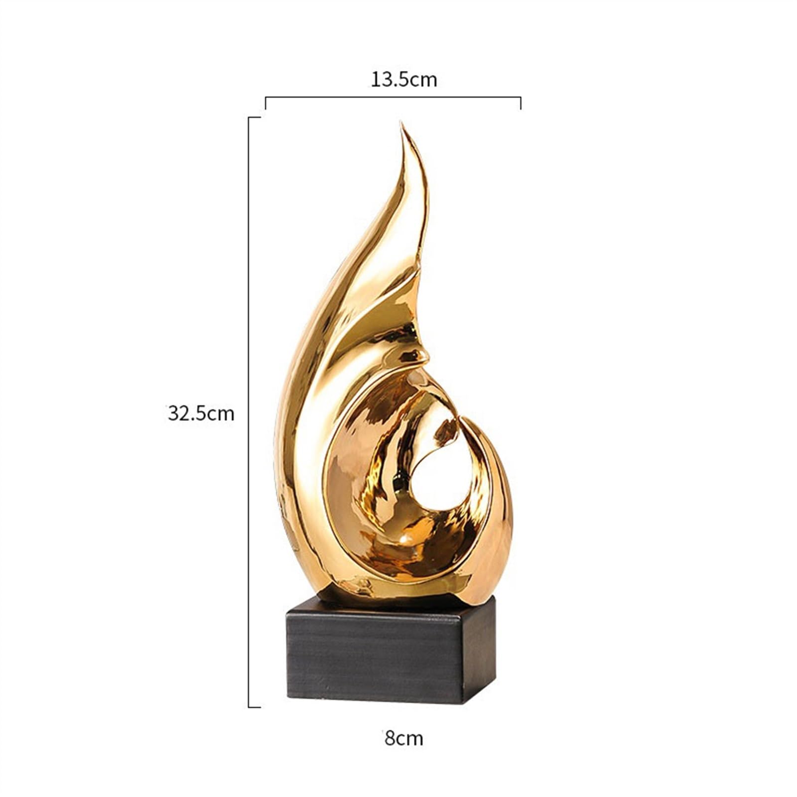 Rzeźby Ozdoby ceramiczne Nowoczesne luksusowe dekoracje domu Dekoracje(Silver)