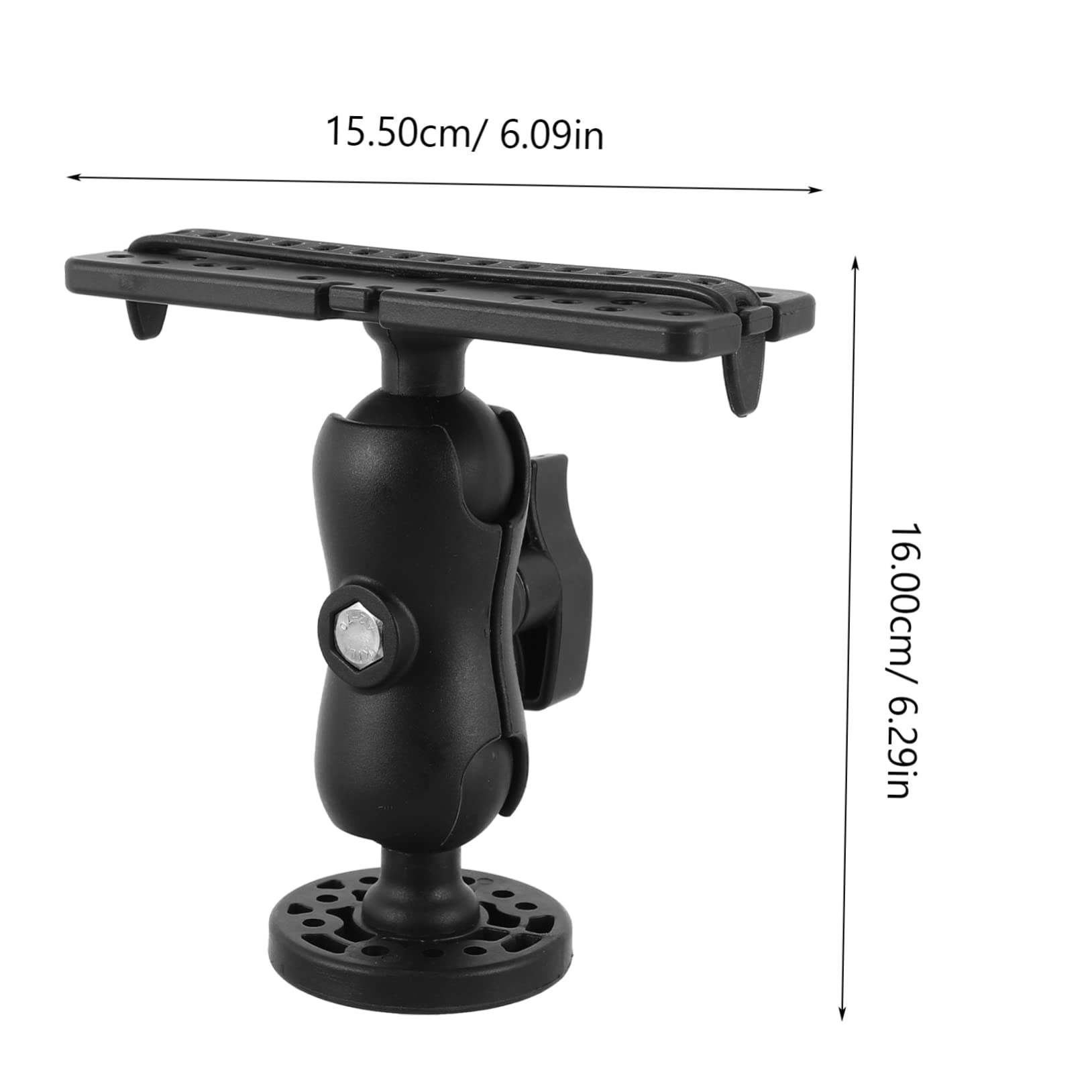 ARTIBETTER 1Set Rotating Tablet Mount Holder Thickened Fish Accessory for Boats Easy Installation Lightweight Material Design Compatible with Fish