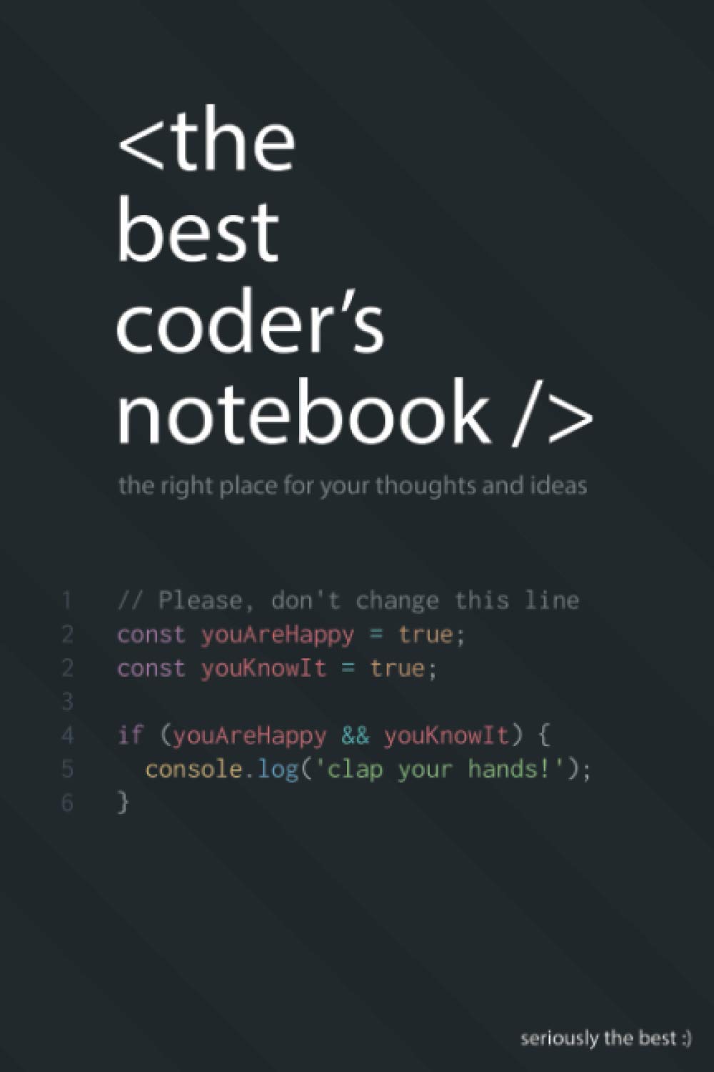 The Best Coder's Notebook: The right place for your thoughts and ideas