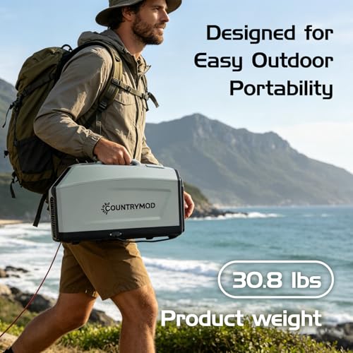 Countrymod Portable Air Conditioner Camping 5000BTU Fast Cooling Portable Ac Unit 110V AC Tent Air Conditioner with Remote Control Portable Ac for Camping, Tent, RV, Boat and Fishing - Image 6