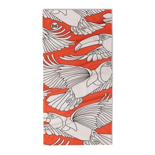 BUFF®| Schlauchschal CoolNet UV® Männlich Weiblich Erwachsene Flexibel, UPF50-Schutz, leicht, dehnbar, recyceltes Material, Sport, Sommer, Einheitsgröße, Rouge