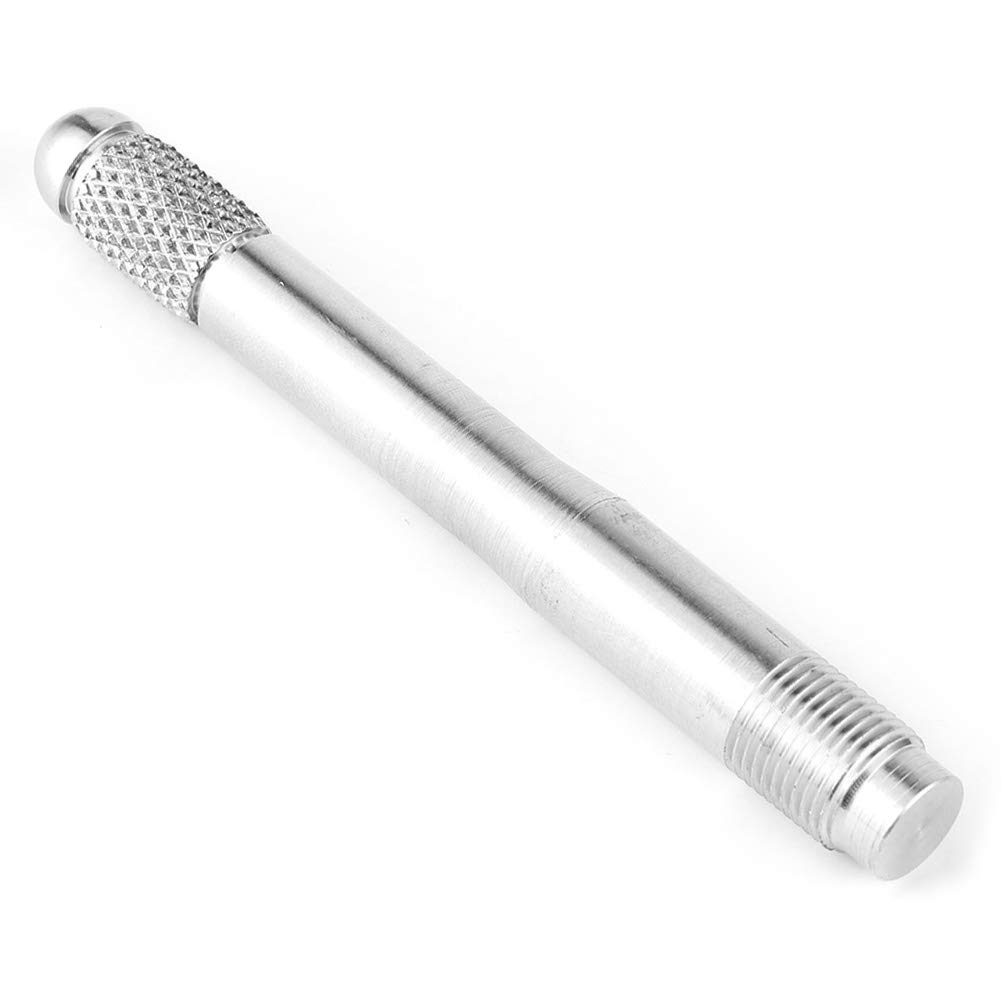 EBTOOLS Radaufhängungsstiftsatz, Reifenpositionierungsstift Radverschraubung Ausbau Ausrichtwerkzeug Mutter Schraubösen M14x1.25 Universal(Silber)