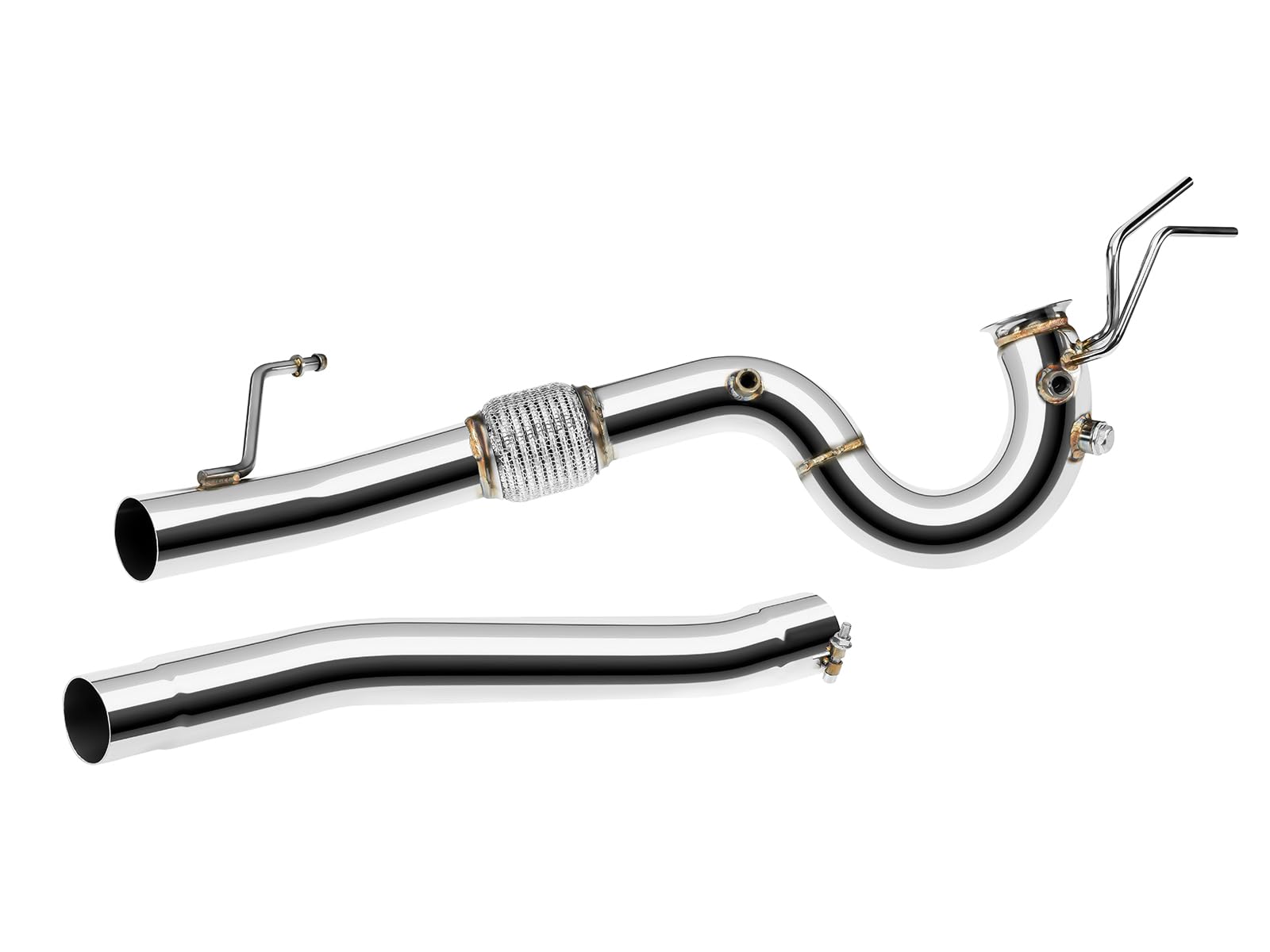fmic.eu PERFORMANCE Downpipe do SEAT Toledo 2.0 TDI 2006-2009 FWD sportowy układ wydechowy wydech nierdzewny