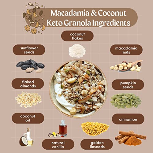 Macadamia & Coconut Keto Granola