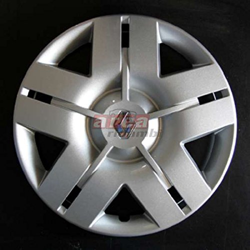 TAPACUBOS 4 UNIDADES, RENAULT LAGUNA TAPACUBOS LOGO CROMADO, DIÁMETRO 16