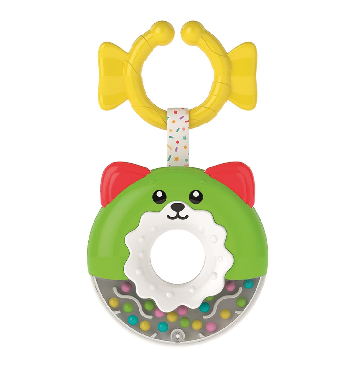 Clementoni, Baby Clementoni Rattle Donut, Theether for Toddlers from 12 Months, 17504