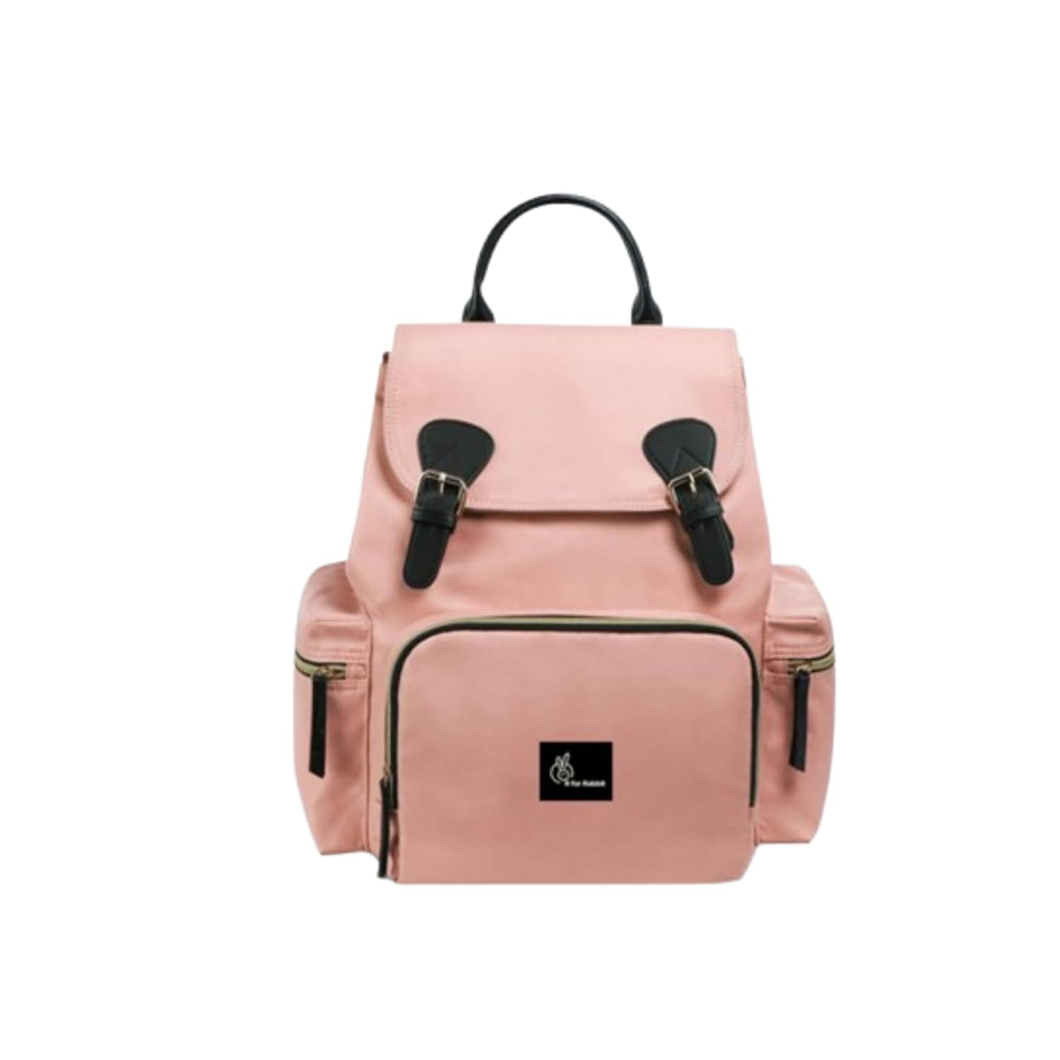 Caramello Bliss Diaper Bag for Mother, Maternity Bag for Newborn Baby Mom Multipurpose Stylish Backpack Waterproof & Pockets with Large Capacity Storage (Blush Pink)-image-28