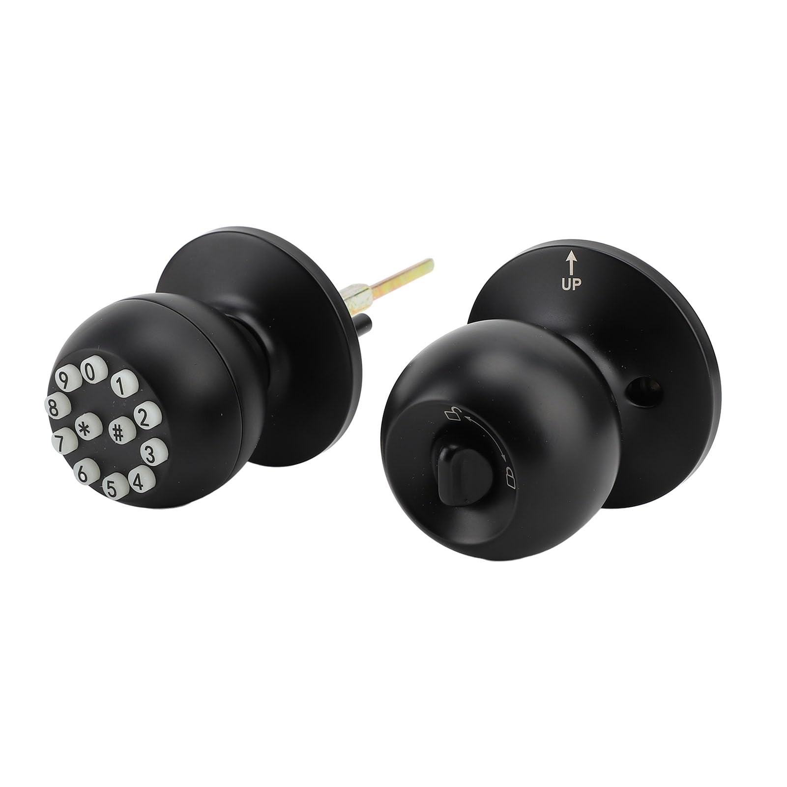 VGEBY Cerradura Electrónica de Pomo para Puertas de Madera de 35-55 Mm