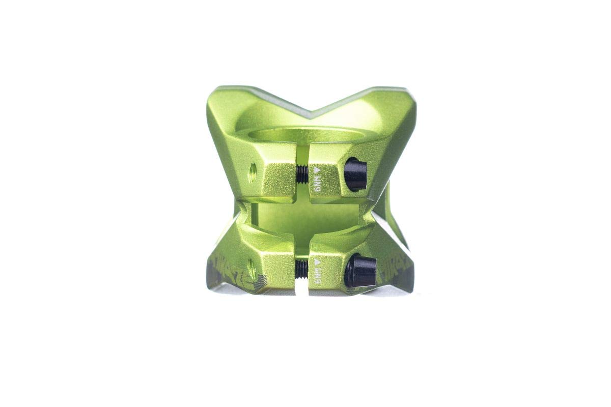 Sixpack MTB mostek Kamikaze Electric Green, 31,8 mm, otwór 35 mm