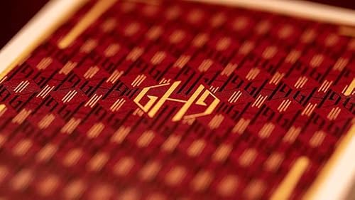 Hollingworth Playing Cards Limited Burgundy Edition Poker Magic Collectible Deck By Guy Hollingworth & Vanishing Inc. #TOP2