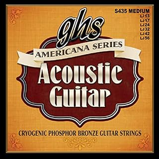 ghs PB S 425 Americana String pour guitare acoustique - Les Beatles, Paul McCartney, John Lennon, RIngo Starr, George Harrison
