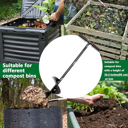Outil de mélange pour bacs à compost pour nourrir votre terre - 8