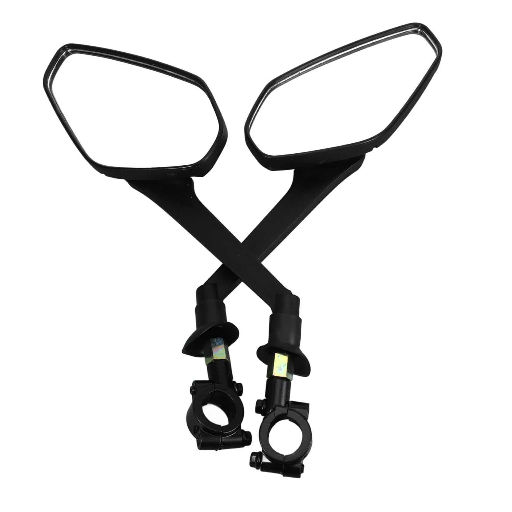 BESTonZON 3 Ensembles Set de Rétroviseurs de Vélo Ajustables Miroirs de Guidon Convexes pour Cyclisme Extérieur Accessoire Pratique pour Vélo