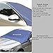 Sunny color TMA-1 Magnetic Edges Windshield Snow Cover No More Scraping Car Fits Most Car, SUV, Truck, Van with 70