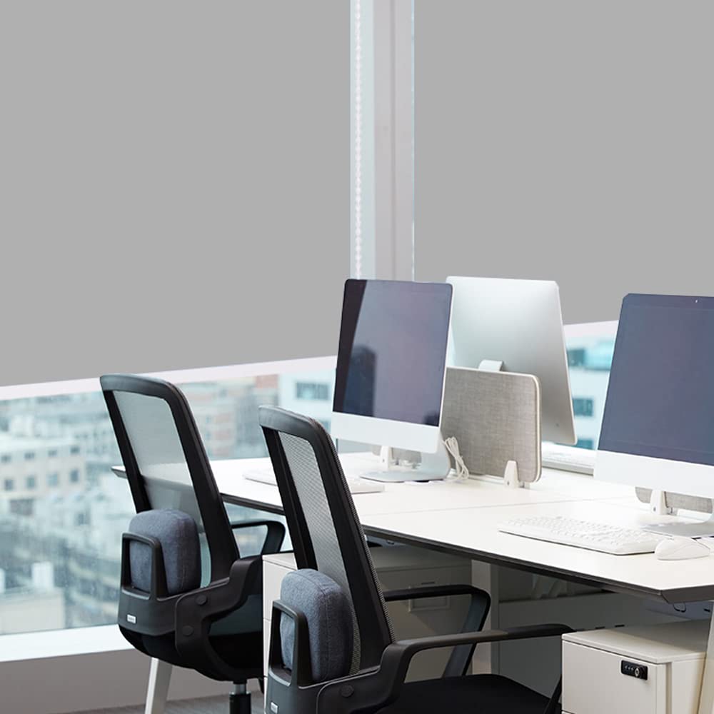 Persianas enrollables 100 % opacas, impermeables, térmicas, con accesorios de montaje, perfectas para dormitorios, salas de estar y oficinas (1,5 x 2 m)