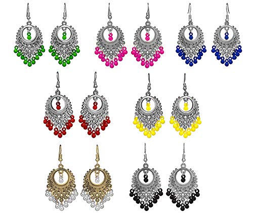 81% OFF on Yellow Chimes Earrings for Women and Girls | Traditional Multicolor Silver Oxidised Drop Chandbali Jhumka Earrings Set | German Silver Jhumki Earring Combo | Accessories Jewellery for Women | Birthday Gift For Girls and Women Anniversary Gift for Wife 81% OFF on Yellow Chimes Earrings for Women and Girls | Traditional Multicolor Silver Oxidised Drop Chandbali Jhumka Earrings Set | German Silver Jhumki Earring Combo | Accessories Jewellery for Women | Birthday Gift For Girls and Women Anniversary Gift for Wife
